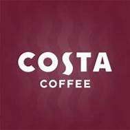 Image of Costa Coffee logo, representing premium coffee experience and hospitality