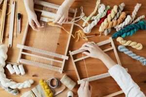 "Image: Various crafting materials and tools, symbolizing the creativity and inspiration found in DIY and crafts tutorials on our YouTube channel."