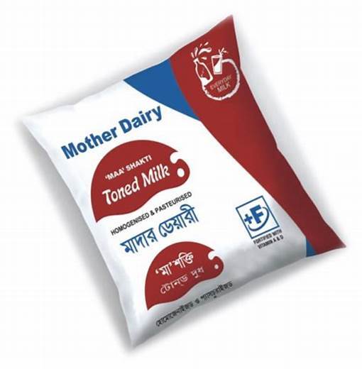 Mother Dairy milk carton, representing purity and trusted quality in dairy products