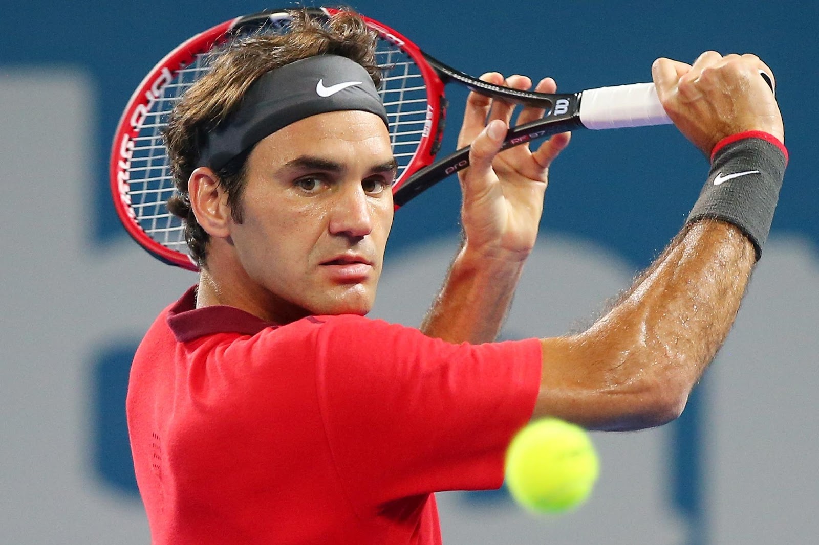 Image: Roger Federer, one of the highest-paid athletes globally, showcasing his tennis mastery on the court.