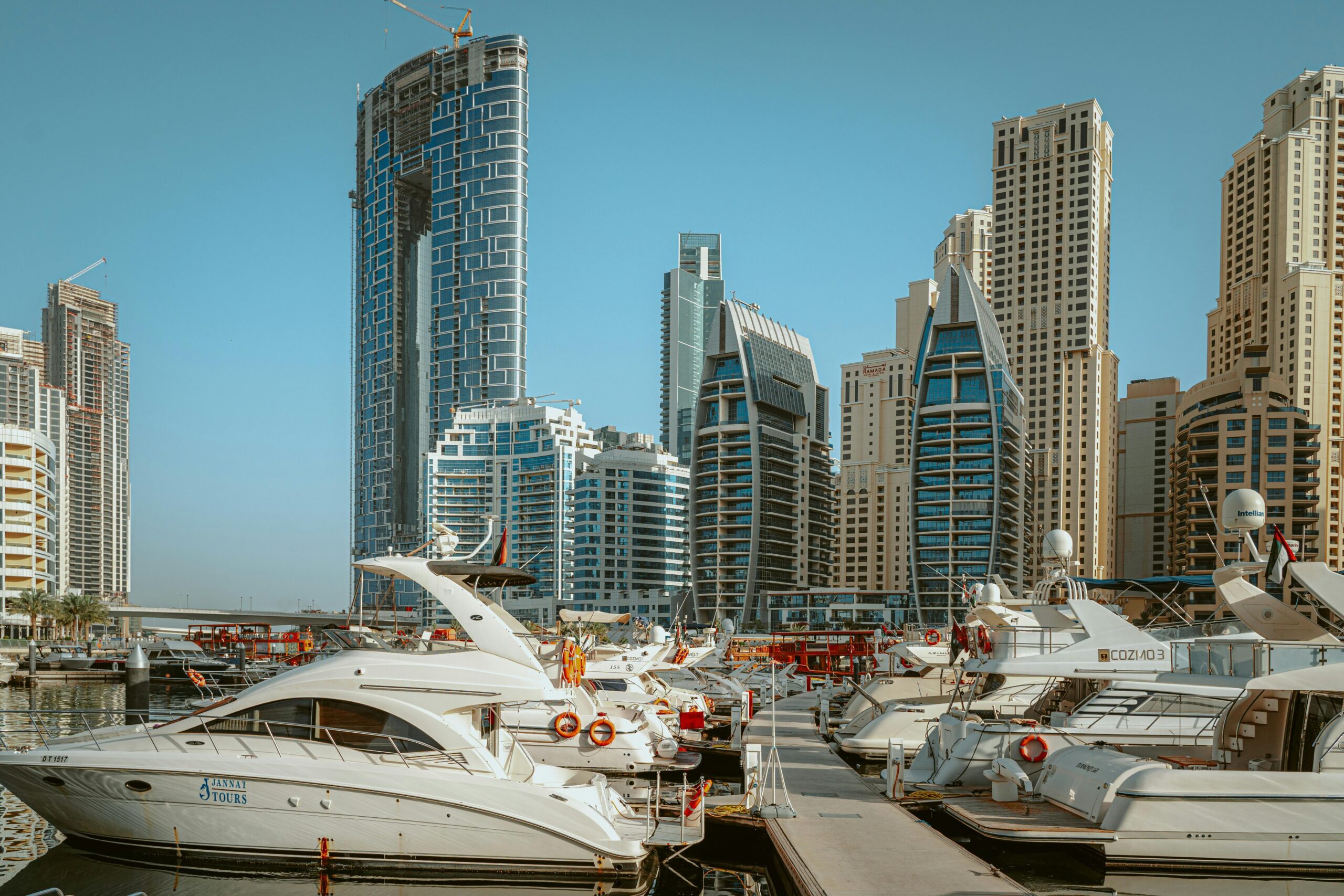 Modern skyline of Dubai highlighting its advanced infrastructure, essential for a future-ready city.