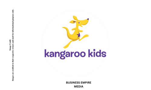 Logo of Kangaroo Kids, a prominent preschool brand known for its innovative early childhood education programs.