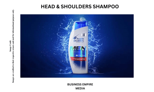 Head & Shoulders shampoo bottle featuring its signature design, offering effective dandruff control and scalp care.