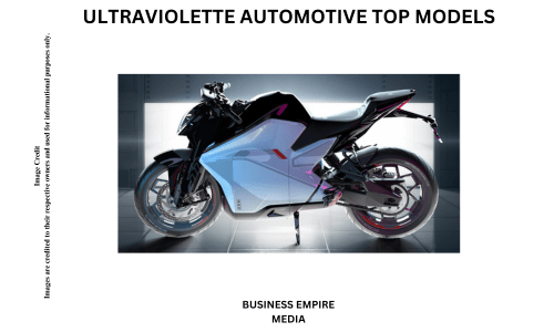 A lineup of Ultraviolette Automotive's top electric motorcycle models, showcasing their sleek design, advanced technology, and high-performance capabilities.