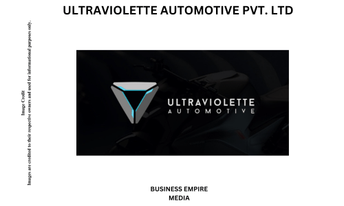 Ultraviolette Automotive logo featuring a sharp, futuristic design with bold geometric shapes, representing innovation in electric mobility